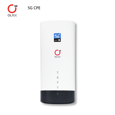 Olax G5018 interior 2.4g&amp;5g interior wifi6 router módem inalámbrico CPE puerto de antena con ranura para tarjeta SIM